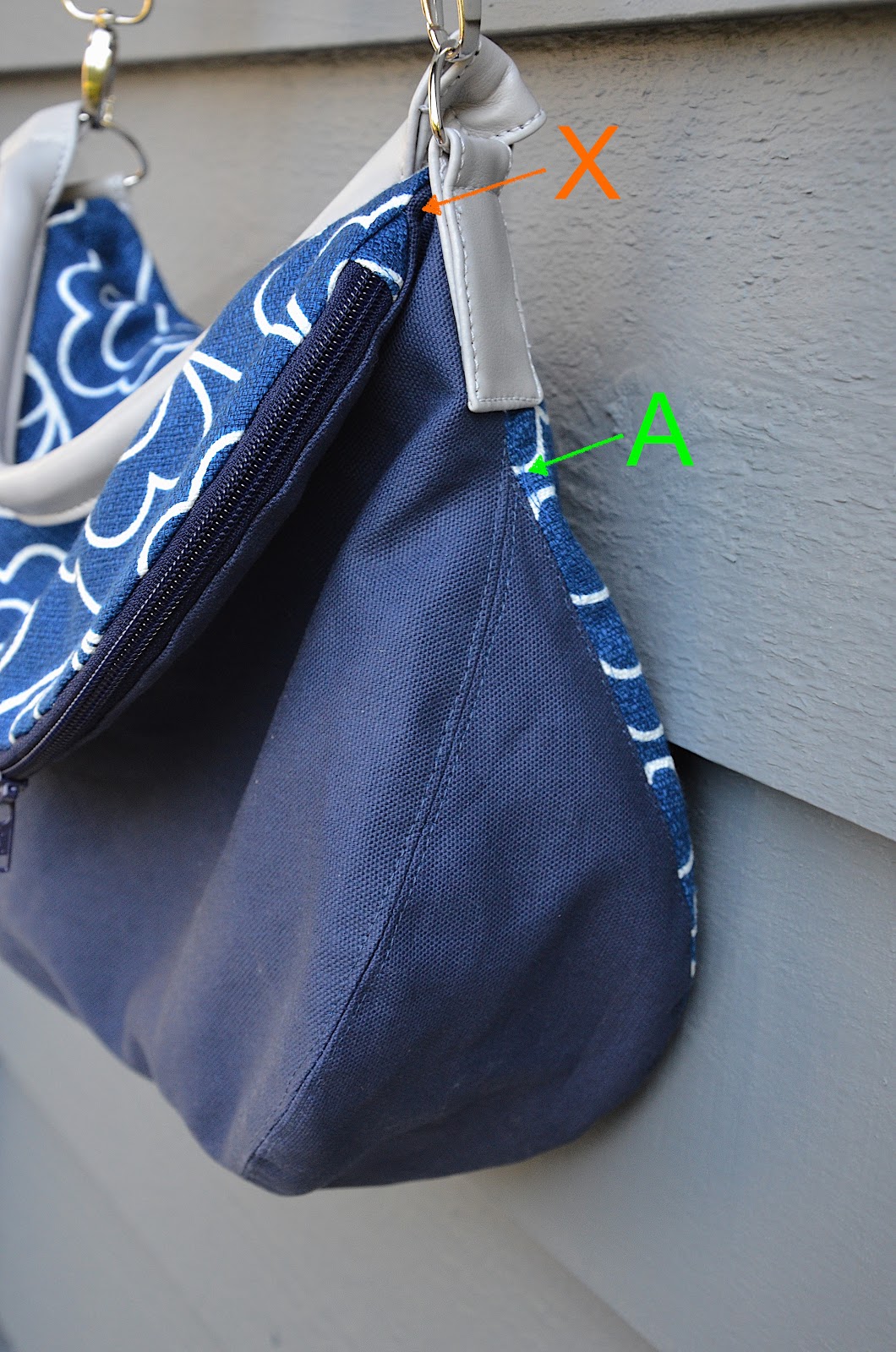 ikat bag Zip A Bag Chapter 8 FoldOver Shoulder bag