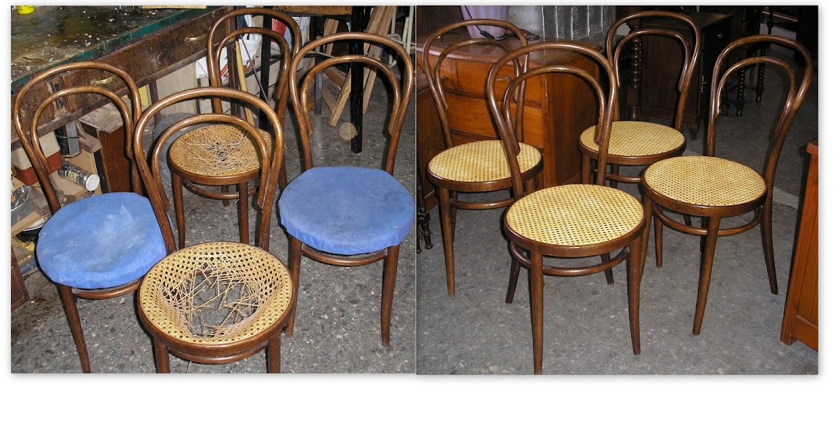 Restauración y Rejilla: Sillas de rejilla