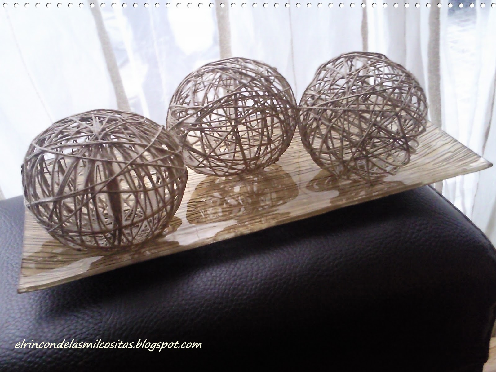 Como hacer bolas decorativas - Imagui