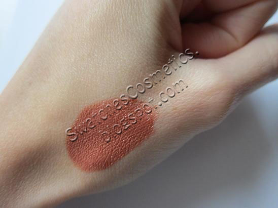 Swatches Cosmetics Свотчи Косметики Губная помада для губ Lipstick Dior №513 Bright Amber