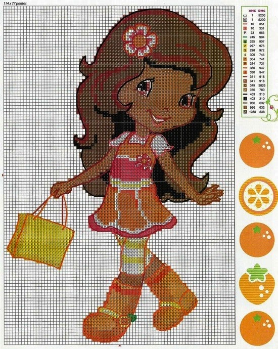 Hobby lavori femminili ricamo uncinetto maglia Schemi gratis punto croce bianco e nero
