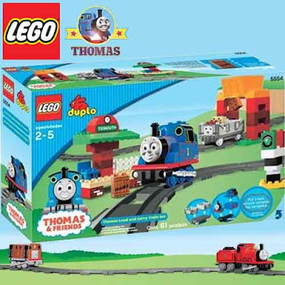 Lego Duplo Thomas the tank engine train set toy load and carry collection signal station 16 tracks