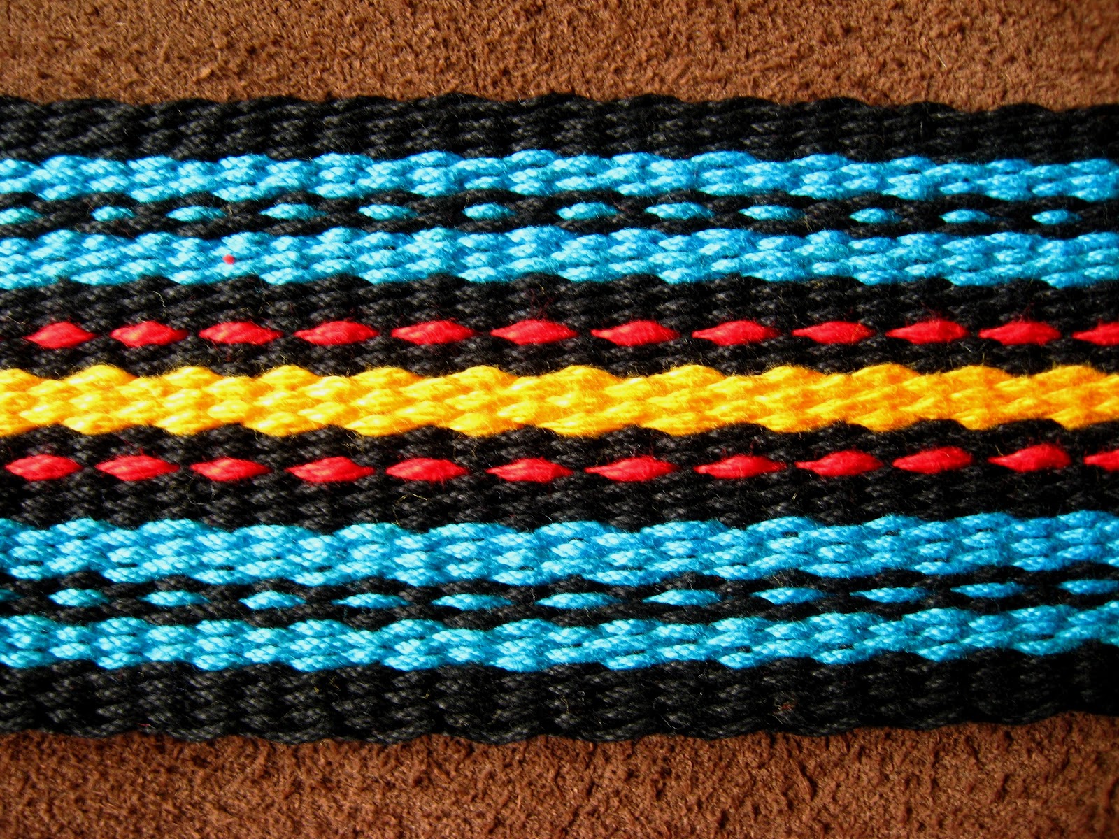 ASpinnerWeaver New Collection of Guitar Straps The chain gang!