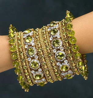 Beautiful Bangles In Green Colour