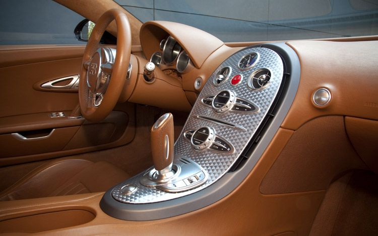 Car Models Bugatti Veyron Interior
