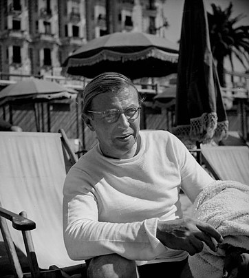 Stunning Image of Jean-Paul Sartre in 1947 