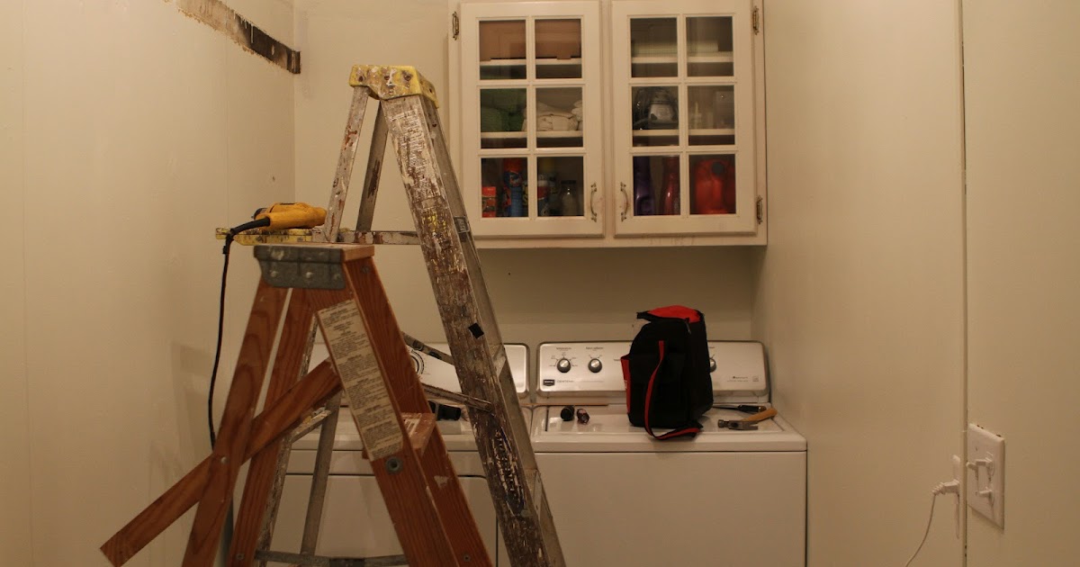 The Little Red Chair Laundry Room Reveal