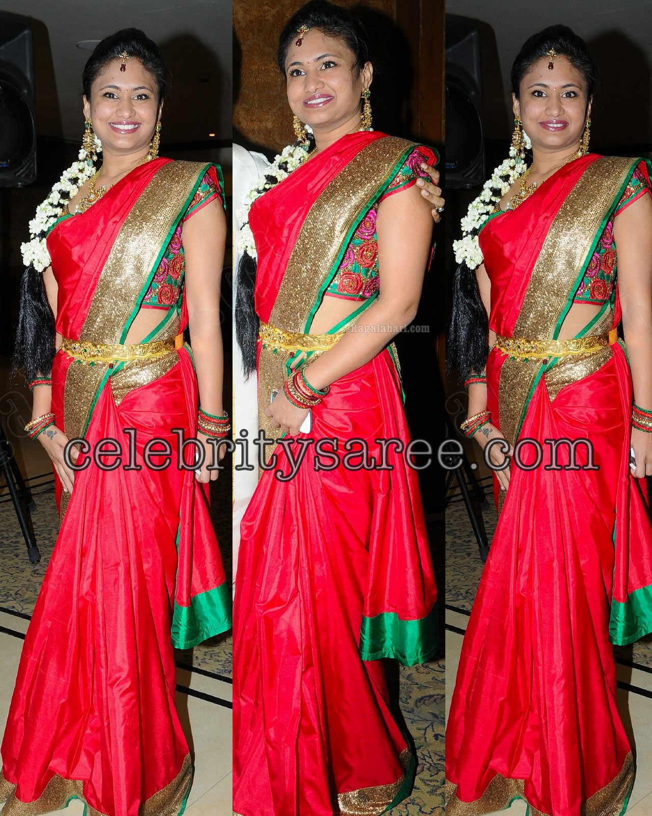 silk saree blouse