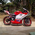 Modifikasi Ducati Yamaha Vixion 2014