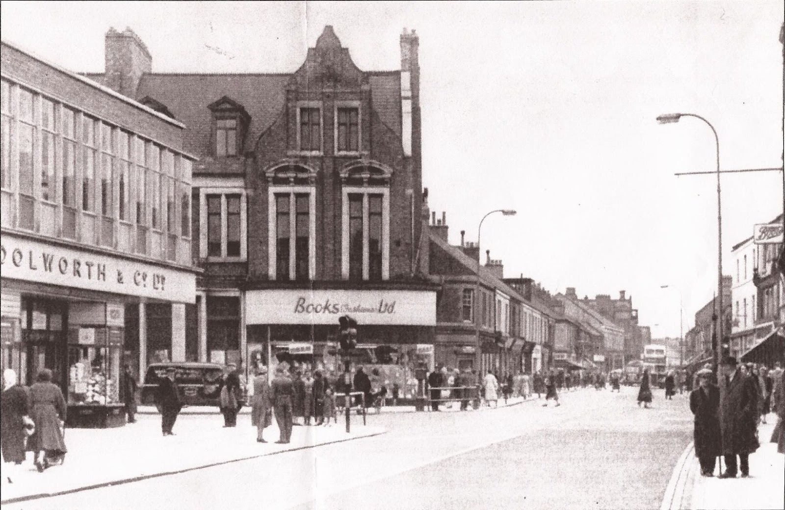 Wallsend HIgh Street in 1950s