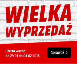 Wielka wyprzedaż od 29 stycznia w Media Markt Promocje i wyprzedaże