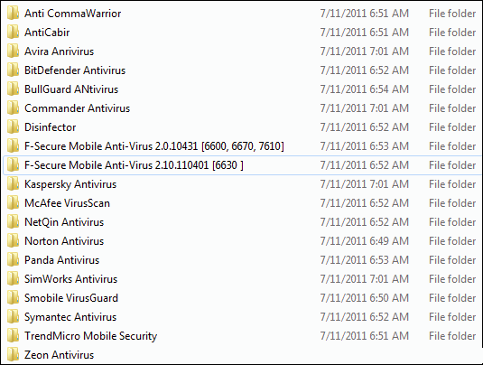 Sony Ericsson Antivirus Sony Ericsson Antivirus