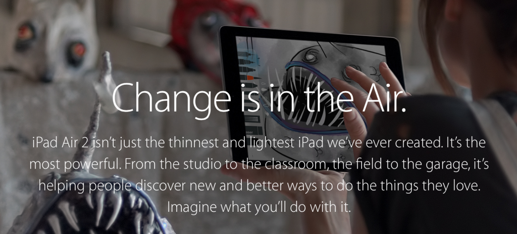 Check Out New "Change" iPad Air 2 Ads [Video]