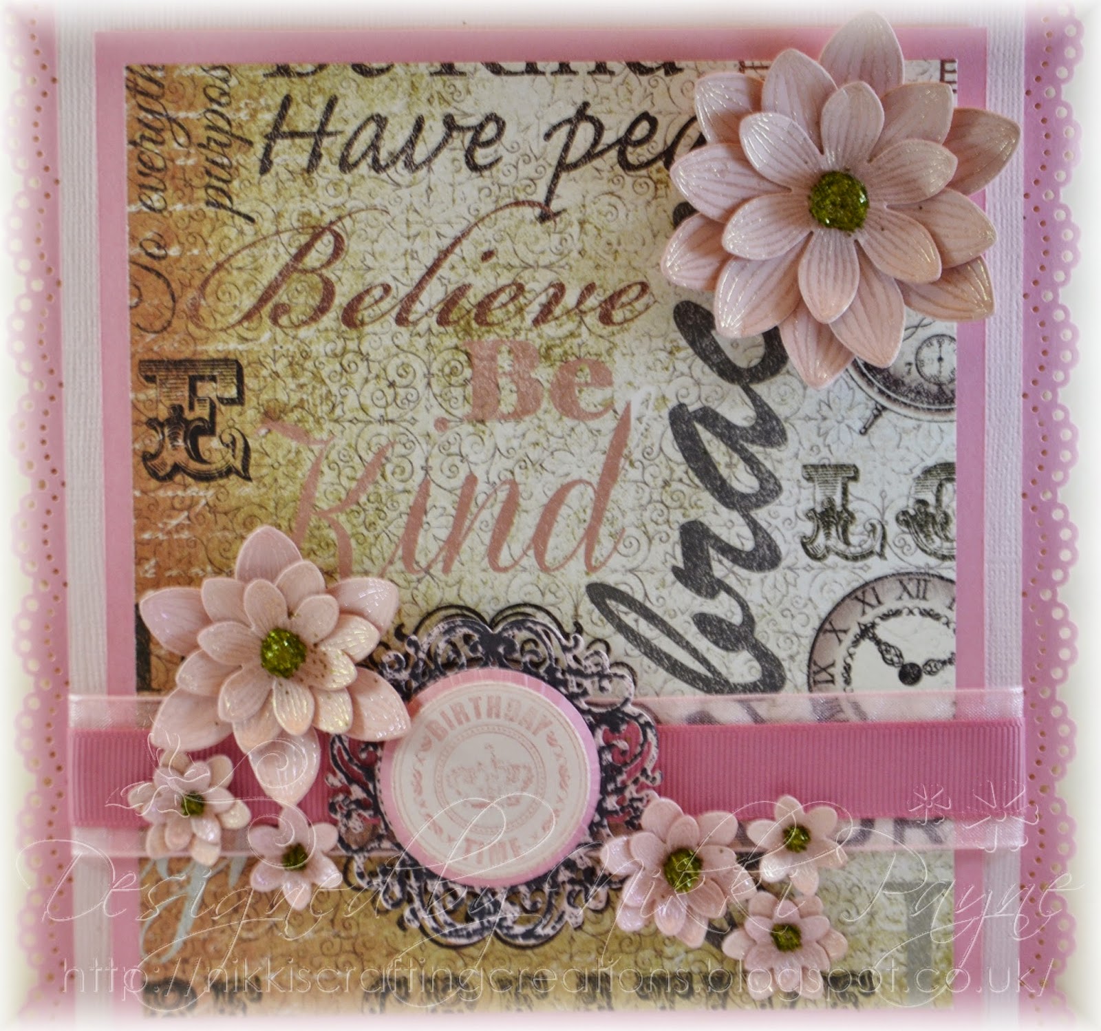 Nikki's Crafting Creations 'Sun Kissed' Heartfelt Creations Wednesday
