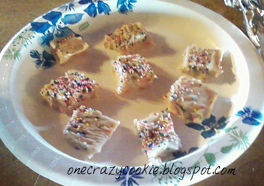 One Crazy Cookie Funfetti Cake Batter Fudge