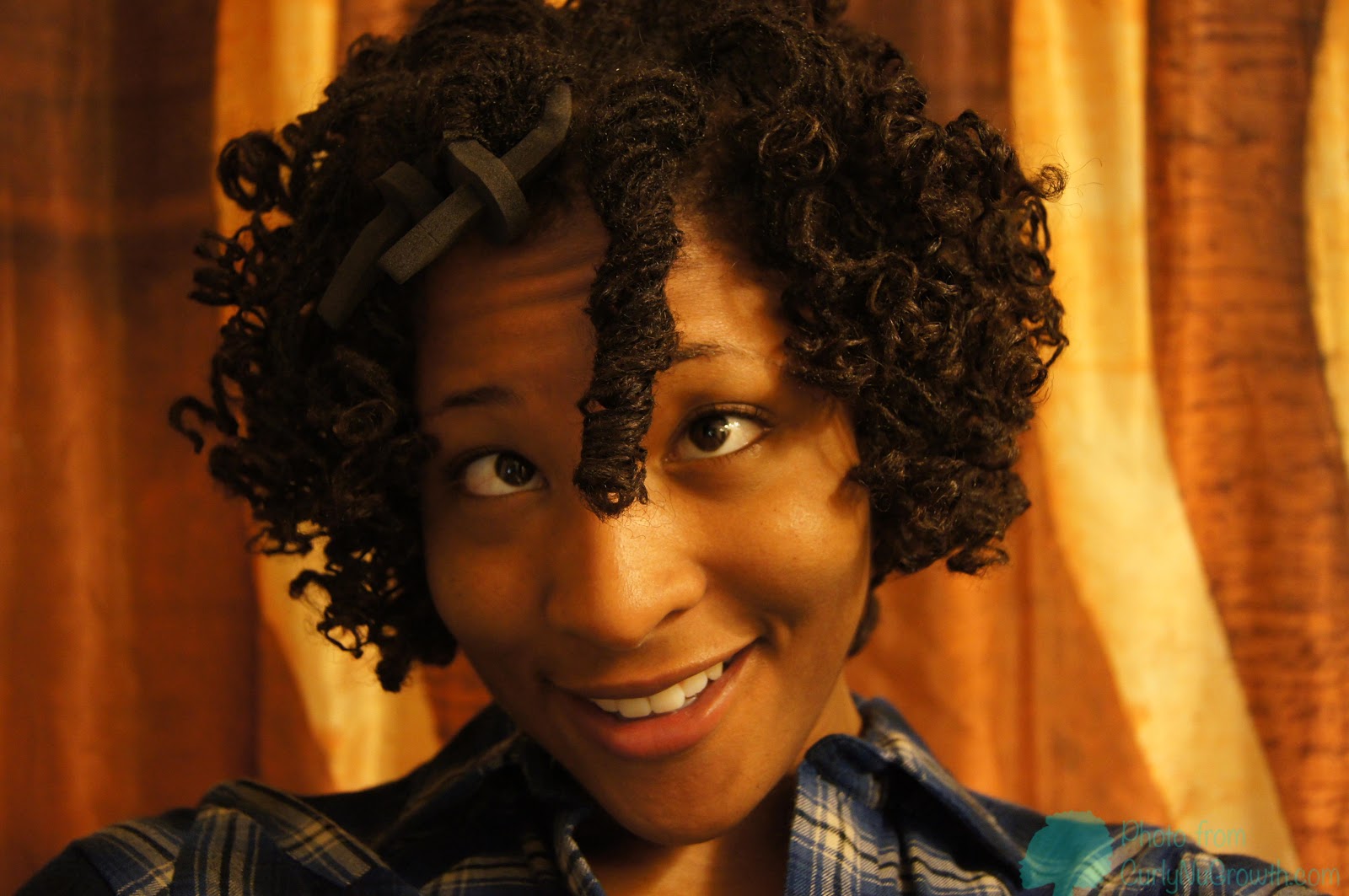 CurlyNuGrowth it begins hair. Curly SisterLocks with Lock Loops!