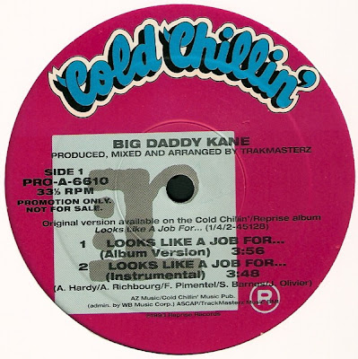 Big Daddy Kane ‎– Looks Like A Job For… / Rest In Peace (VLS) (1993) (192 kbps)