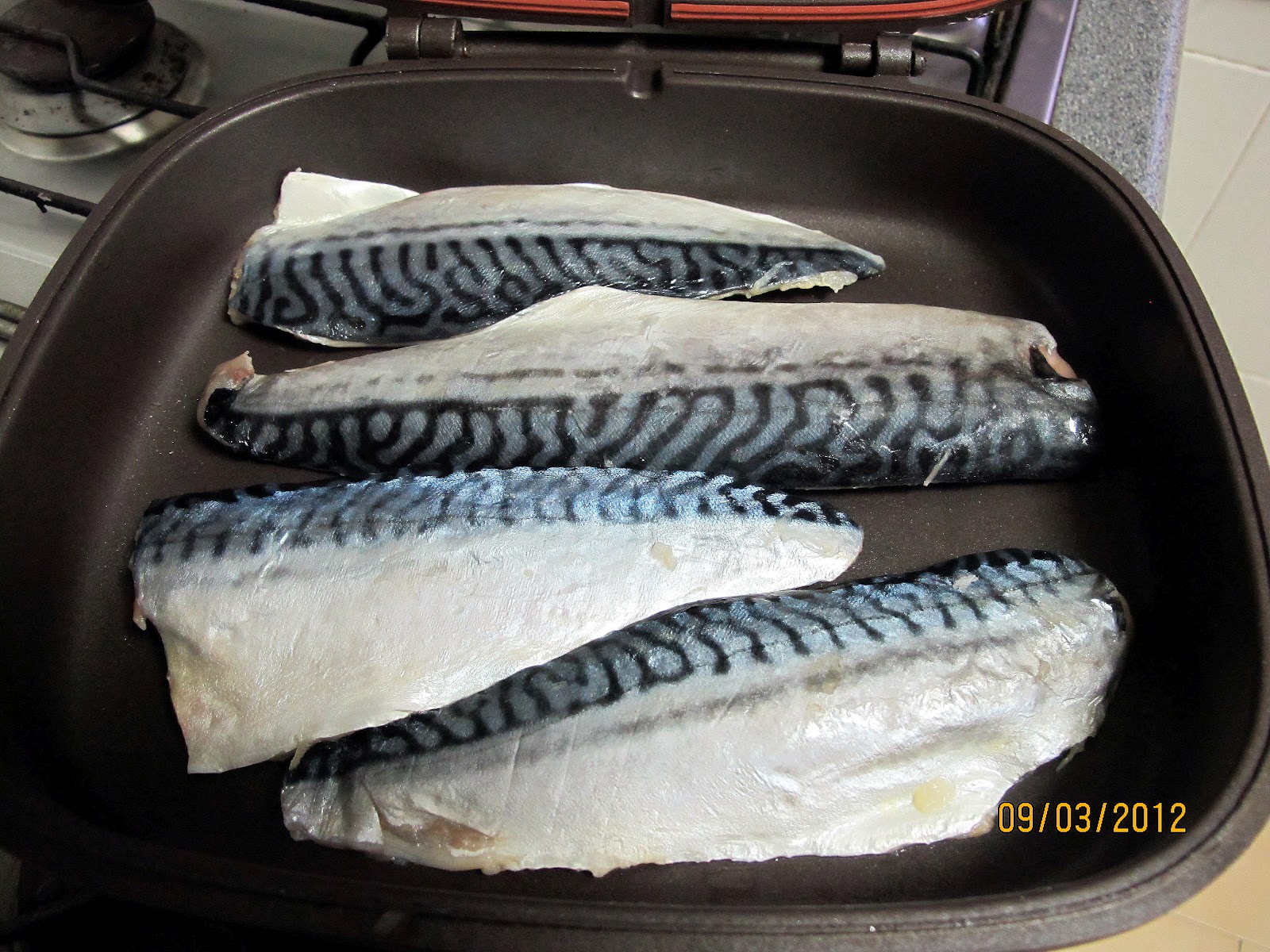 Annielicious Food Quick Meal PanFried Saba Fish & StirFried