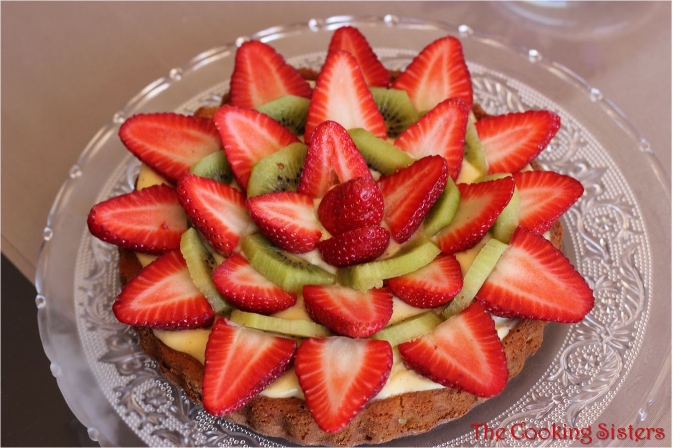 Gateau Comme Une Tarte Fraise Kiwi