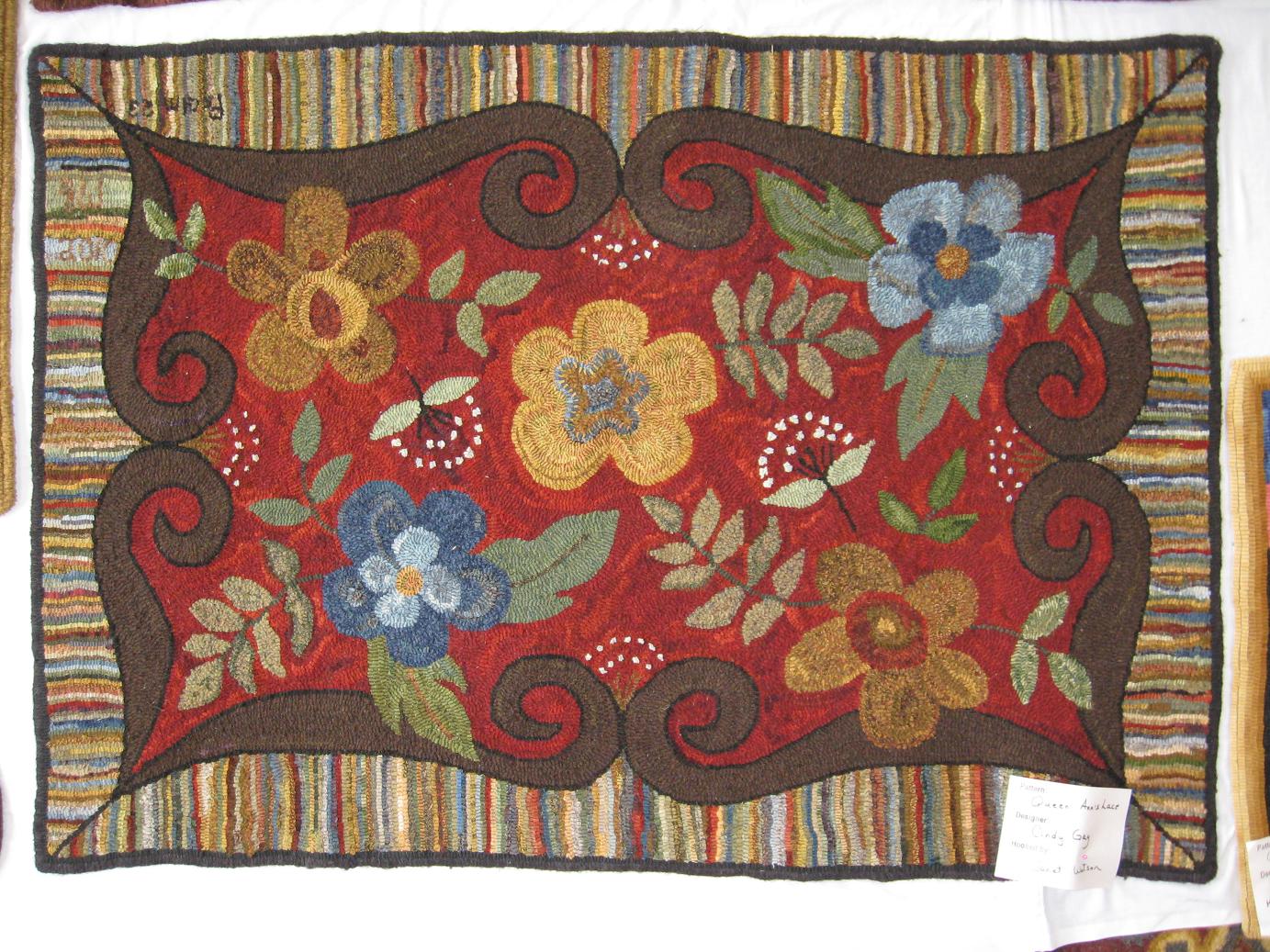 Kris Miller from Spruce Ridge Studios Rugs From Ohio Rug Camp