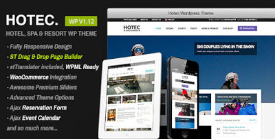 Hotec - Responsive Hotel, Spa & Resort WP Theme
