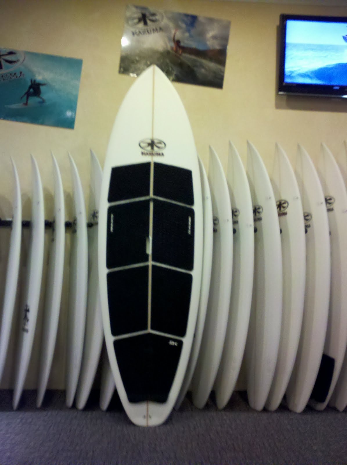 Kazuma Surfboards Hawaii New Kazuma Milkman 7'11"x28"x4" performance SUP