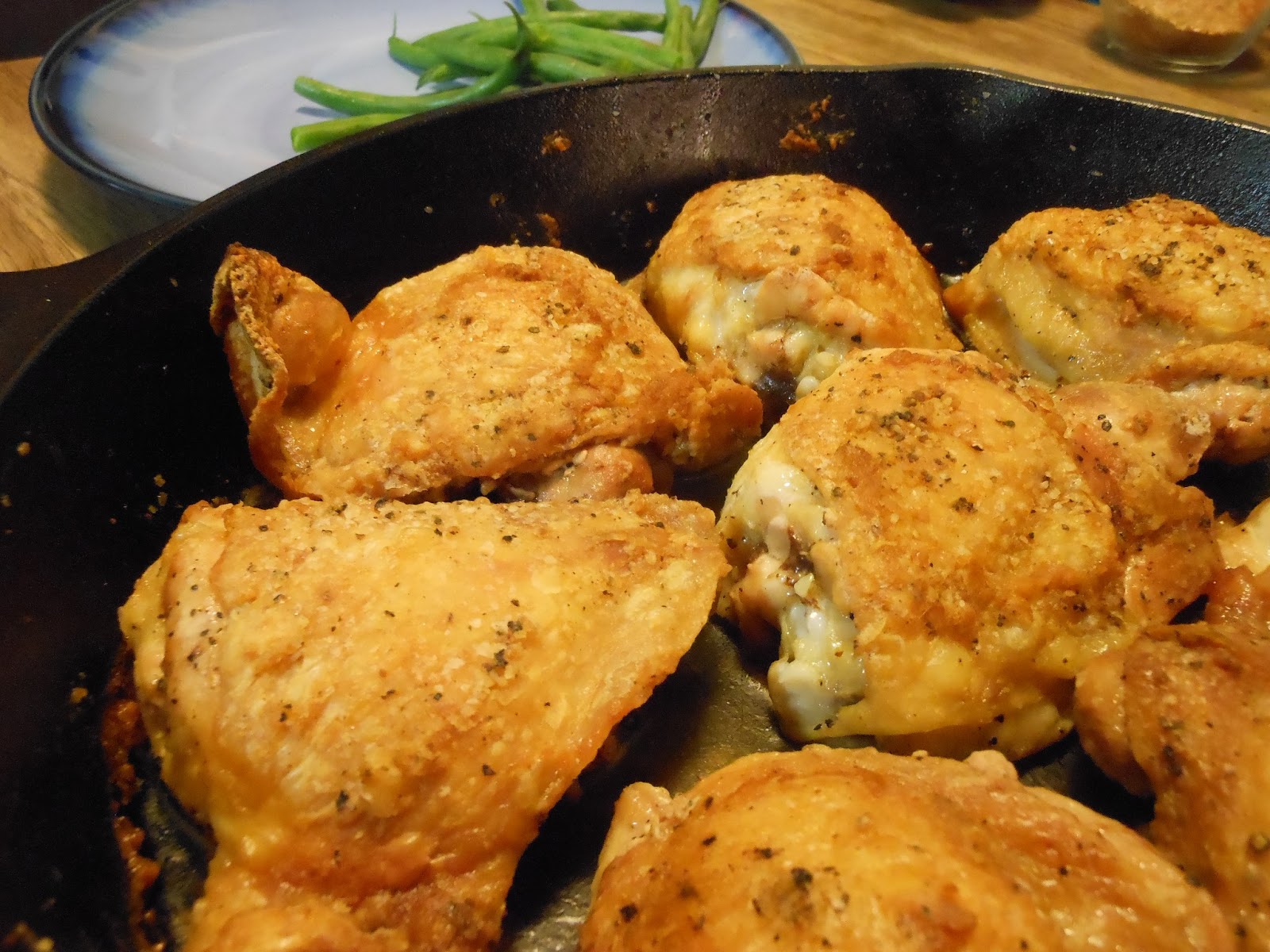 My Chicago Kitchen GGFF PanRoasted Chicken Thighs