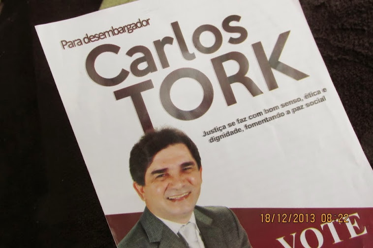 CARLOS TORK SERÁ O NOVO DESEMBARGADOR DO AMAPÁ