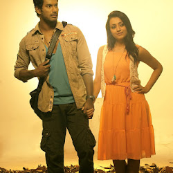 Vishal, Trisha Krishnan, Sunaina on Samar (2013) Tamil Movie Latest Stills Vishal, Trisha Krishnan, Sunaina on Samar (2013) Tamil Movie Latest Stills