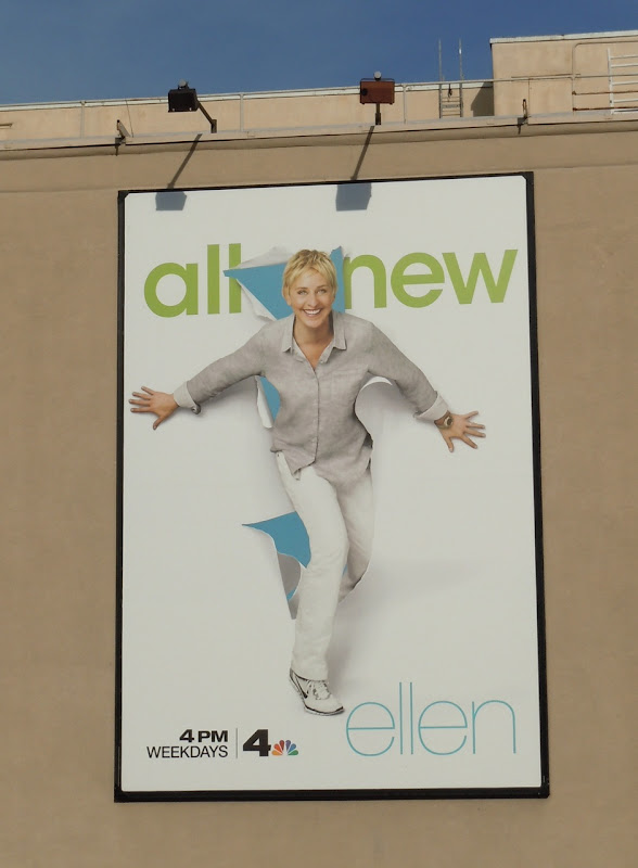 Ellen Show billboard