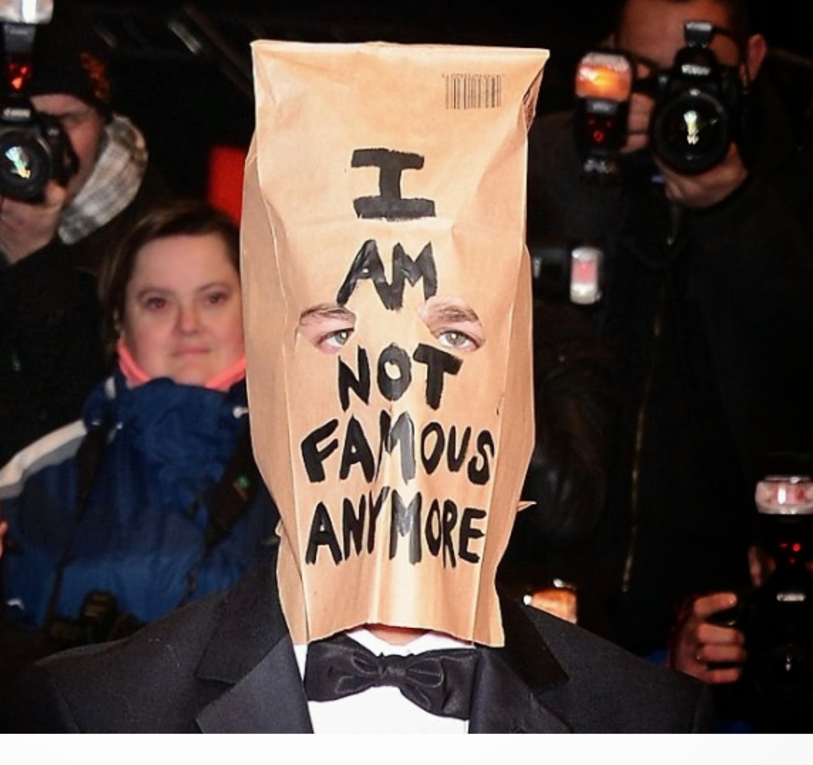 Shia LaBeouf Stole the Paper Bag Look Duck Sauce on Everything