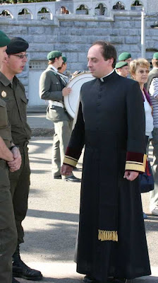 Capelão militar em Lourdes