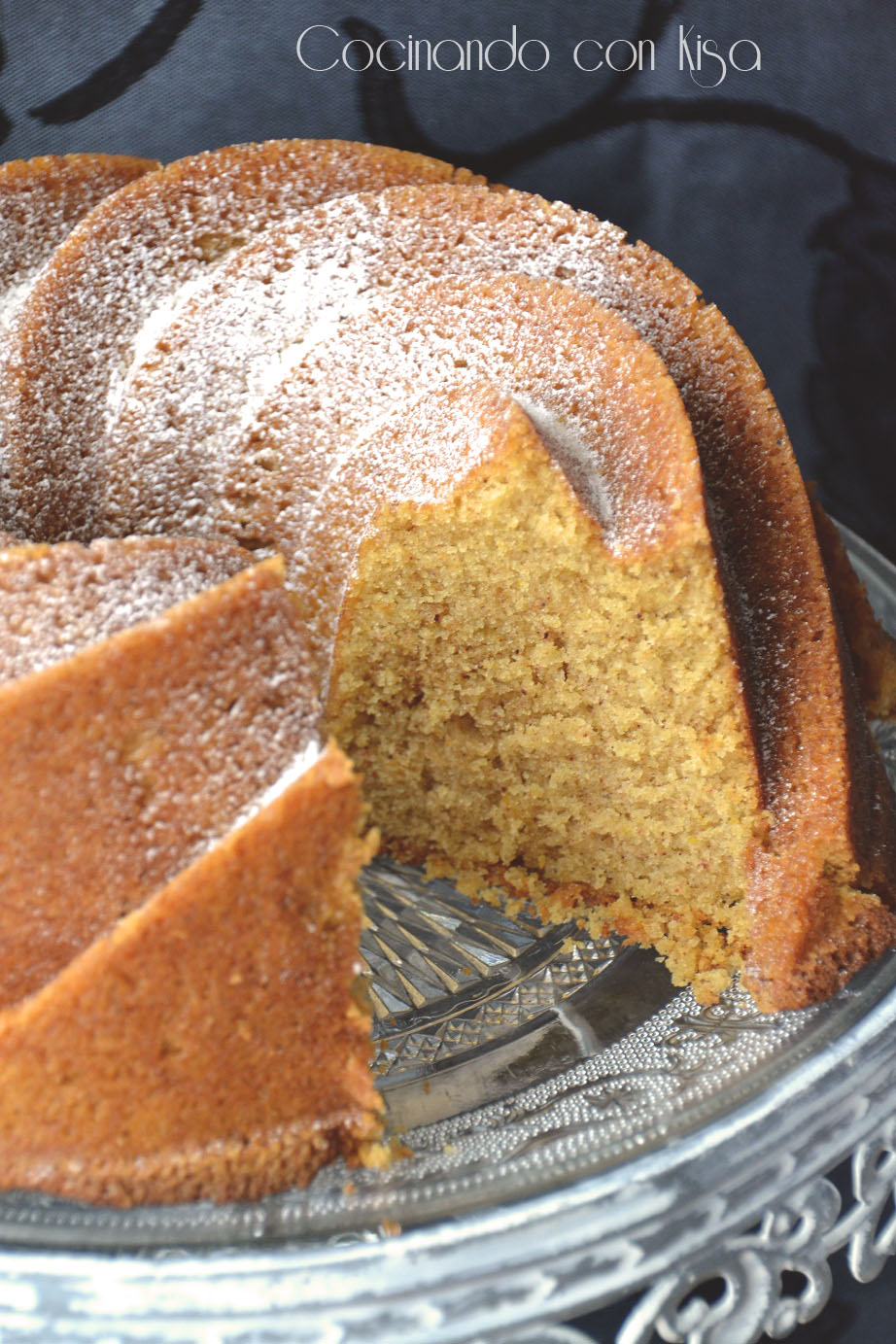 Cocinando con Kisa Bundt Cake Orange Blossom (KitchenAid)