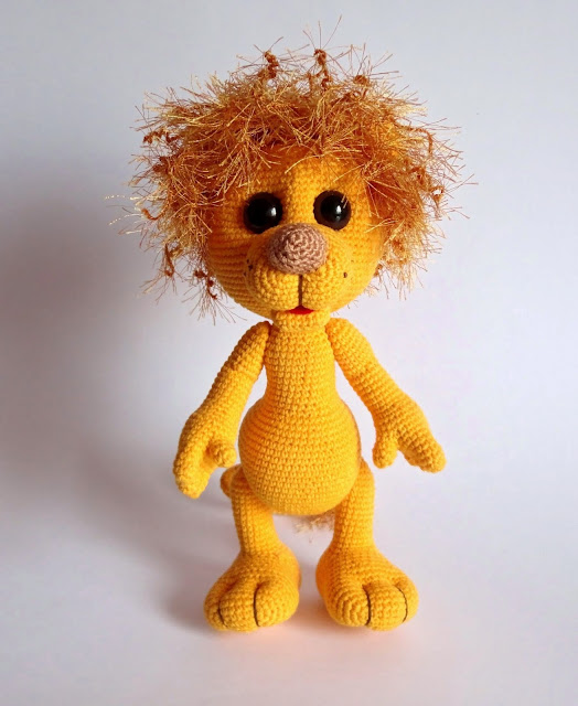 Вязание игрушка лев Вязание игрушка лев
