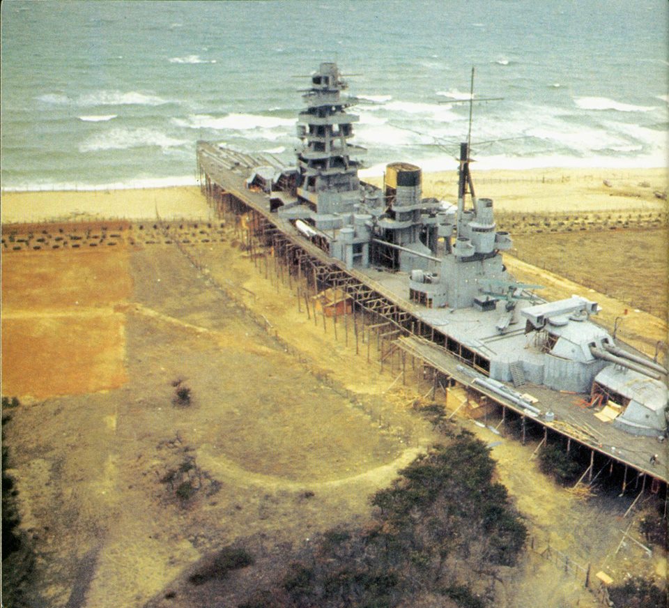 La reconstitution du Nagato pour le tournage Japonais de Tora, Tora, Tora