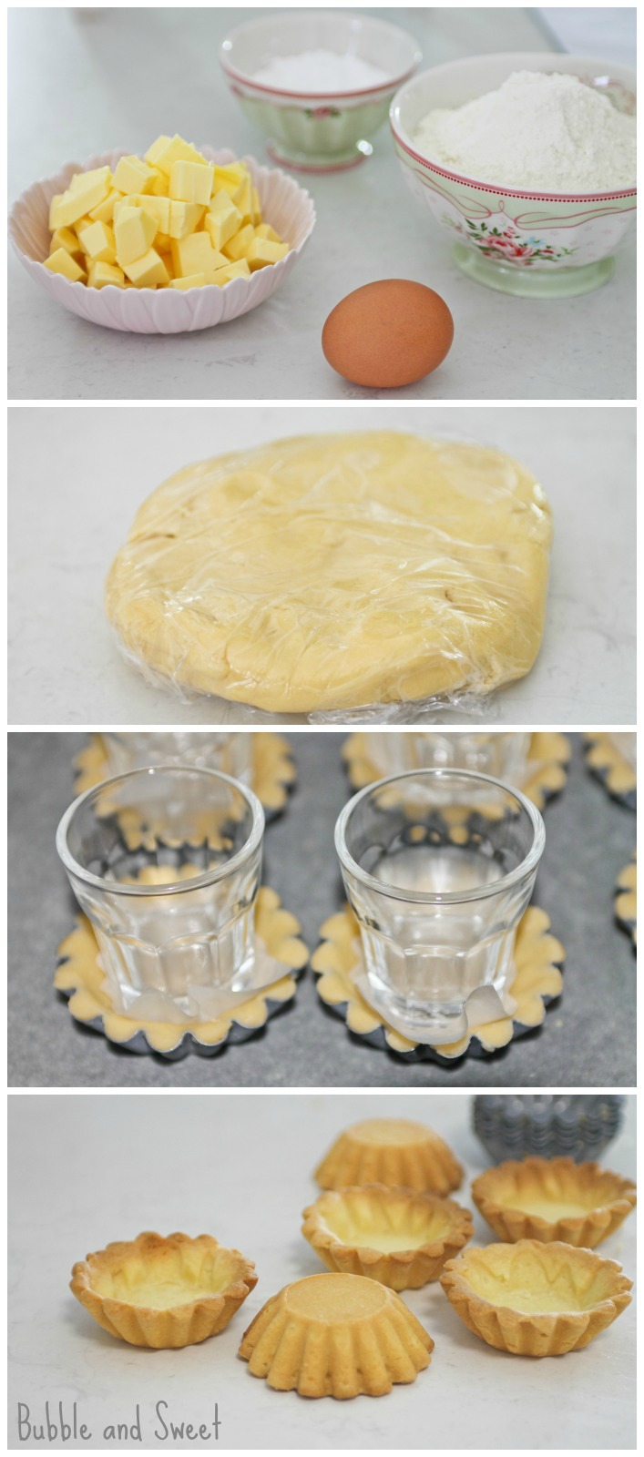 Bubble and Sweet Homemade sweet pastry shell recipe