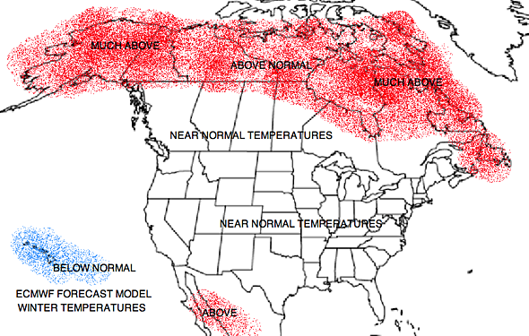 East Coast Weather Forecast Winter