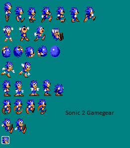 Danny INC: Sonic 2 (GAMEGEAR) Sprite Sheet