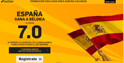 betfair España gana Belgica supercuota 7 Amistoso 17 noviembre betfair España gana Belgica supercuota 7 Amistoso 17 noviembre