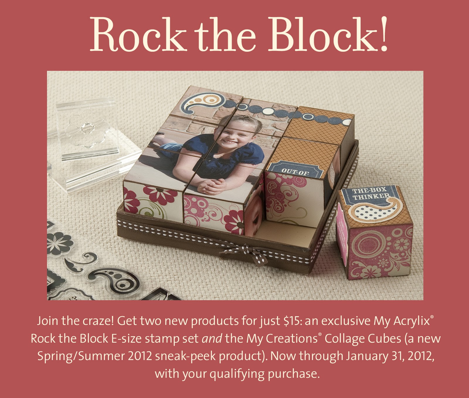 The Scrapoholic Rock The Block CTMH Promotion