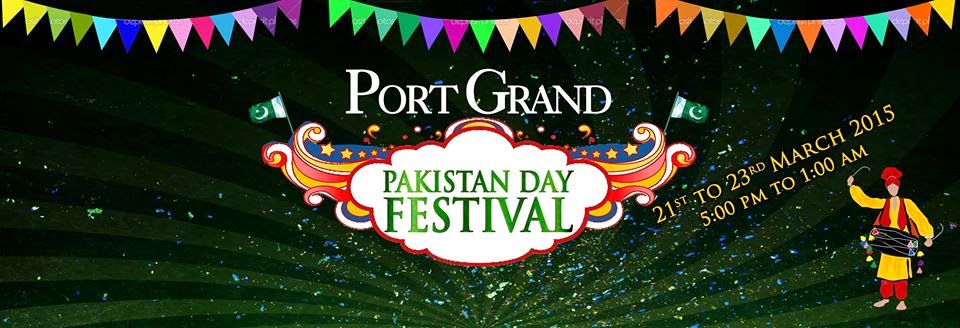 What's on in karachi port grand festival pakistan day