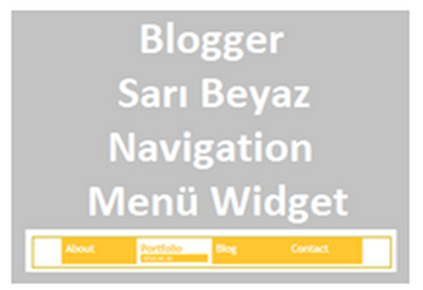 Blogger Sarı Beyaz Navigation Menü Widget Blogger Sarı Beyaz Navigation Menü Widget