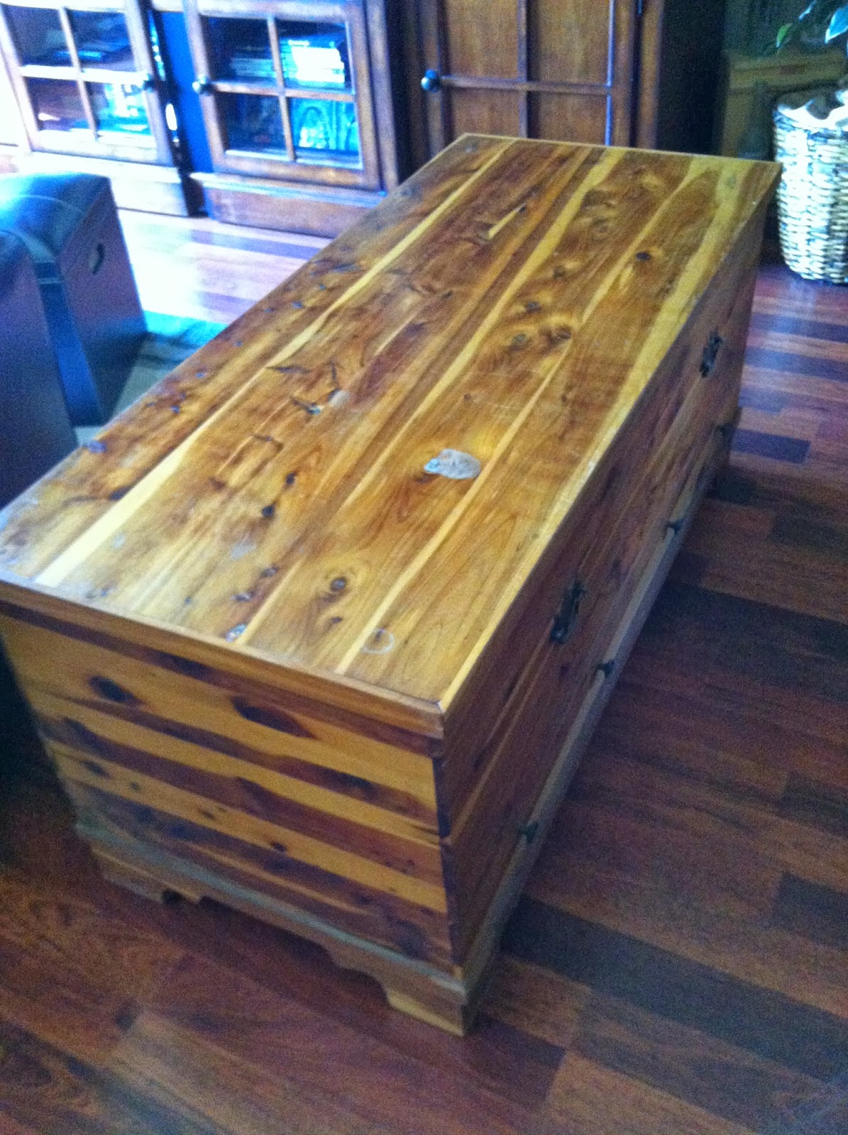 Create. Upcycle. Decorate. Organize Cedar Chest ReHab