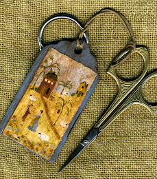 Courtship Scissor Fob/Floss Tag - $11.50