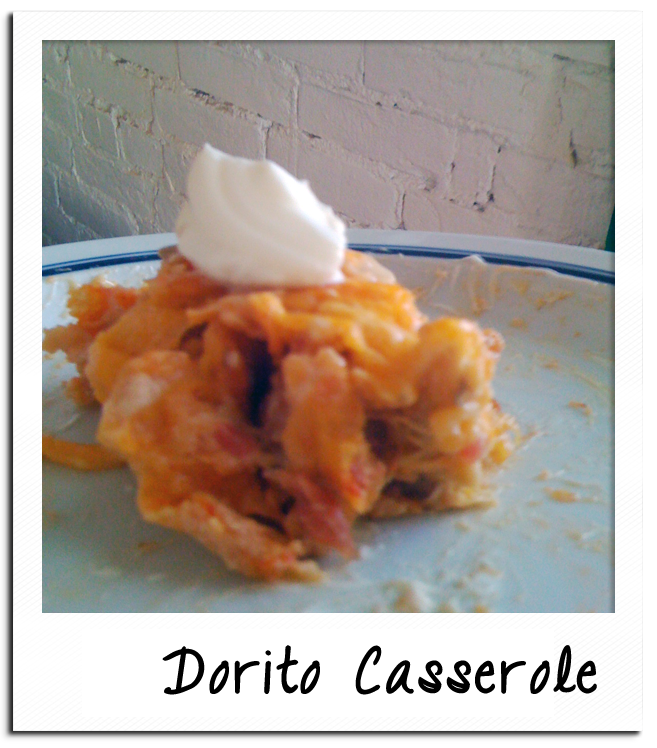 Kinda Granola Chicken Dorito Casserole