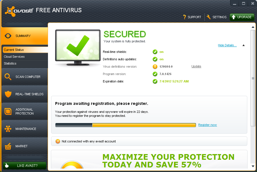 free antivirus for mac for pc