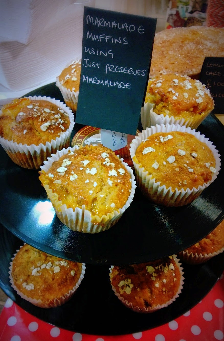 Just Preserves marmalade muffins recipe