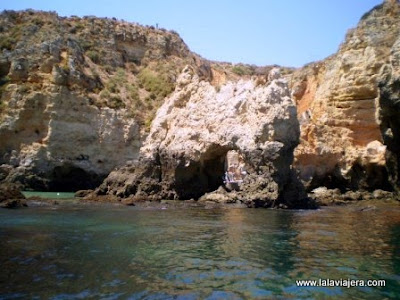 El zapato de la reina Zapato Reina, Grutas Lagos, Algarve Portugues