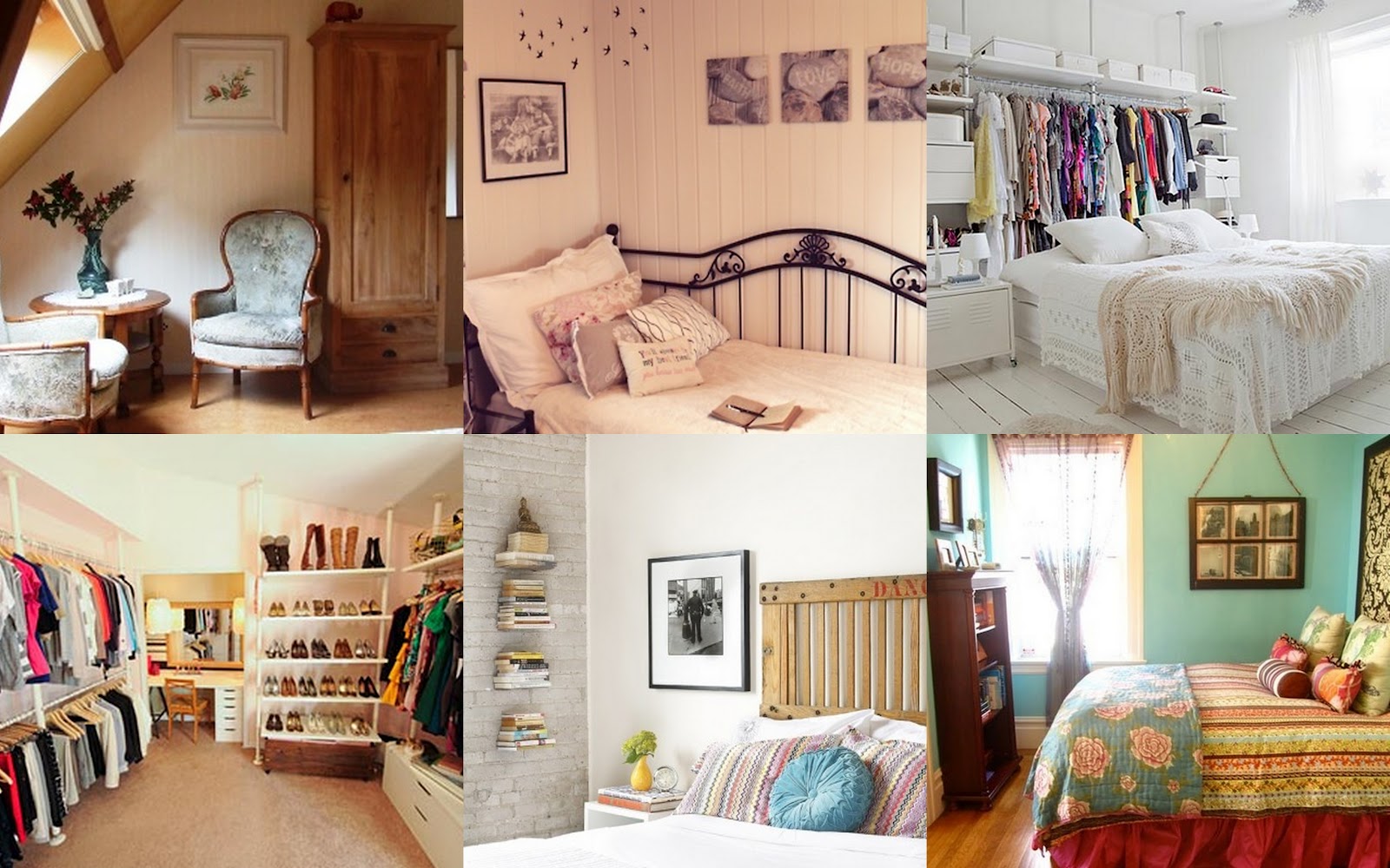 Live sunflower: inspiratie: slaapkamers
