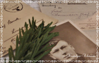 Nostalgie-Schmiede: Weihnachtspost Gestern und Heute